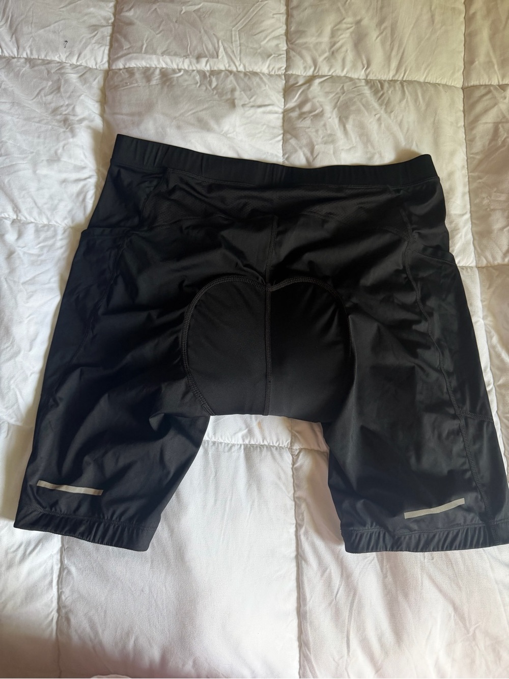 Baleaf Men's Black Padded Cycling Shorts